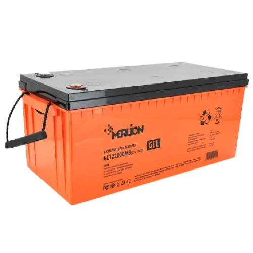 Акумуляторна батарея 12 V 200 Ah MERLION GL122000M8